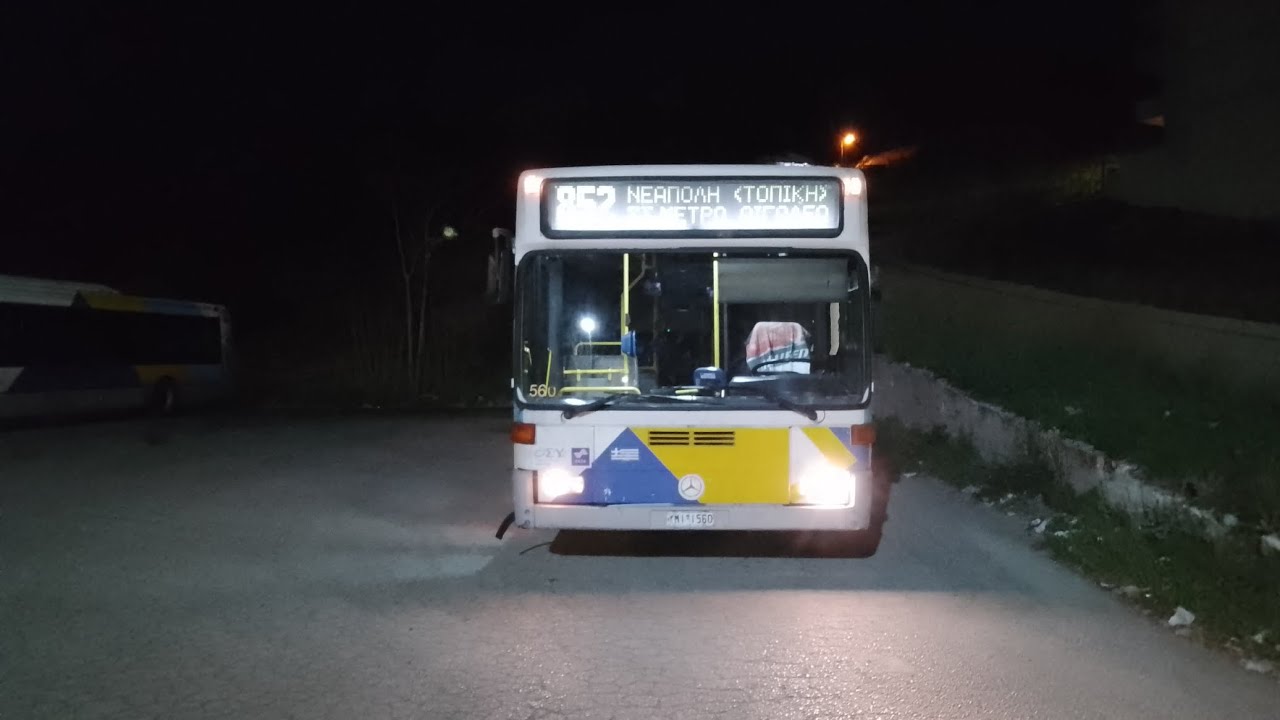 Διαδρομή με το 852 απο Αγ.Γεώργιο μέχρι Νεάπολη μαζί με των @PublicTransportGreece 