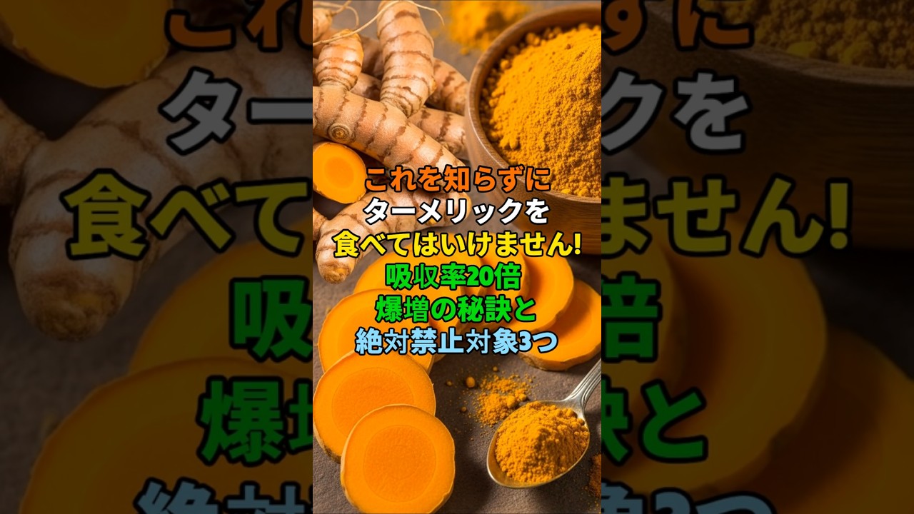 ターメリックの効能、摂取方法、そして注意点 #ターメリック #ウコン #ターメリック効能 #ターメリック摂取方法 #健康食品 #スーパーフード #抗炎症 #抗酸化 #免疫力アップ #ターメリック副作用