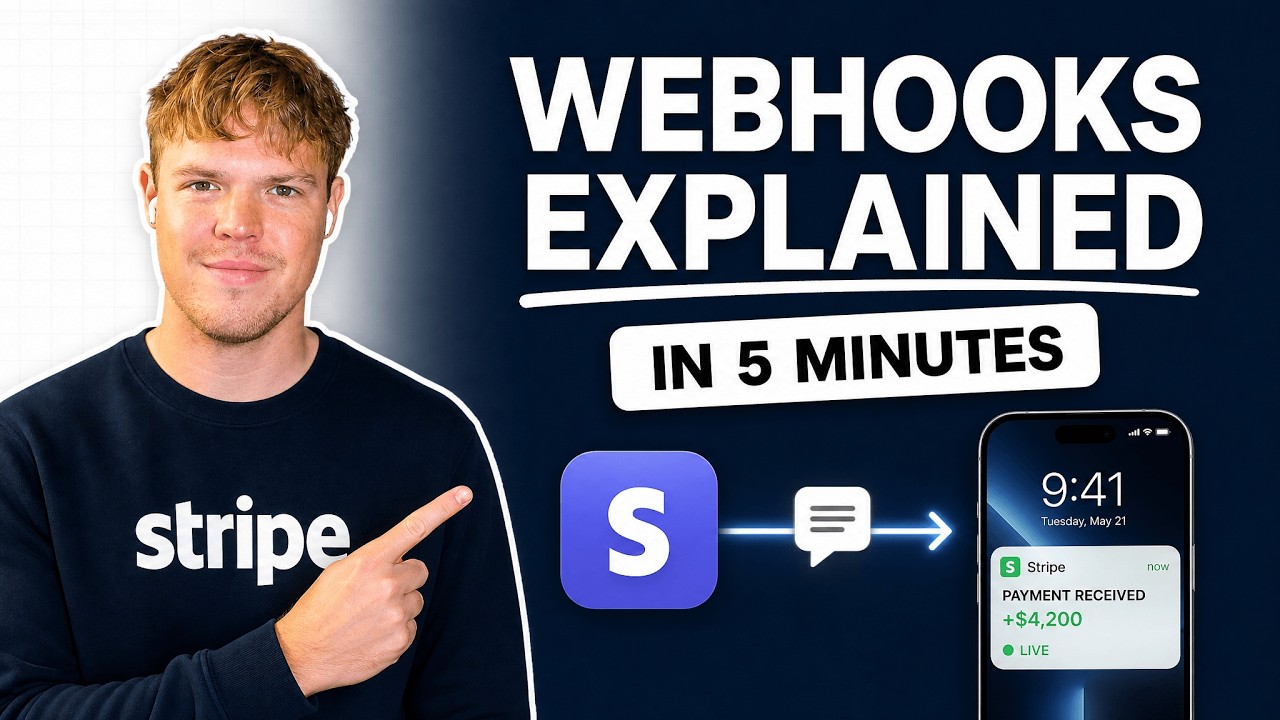 Webhooks Explained in 5 Minutes (for beginners)