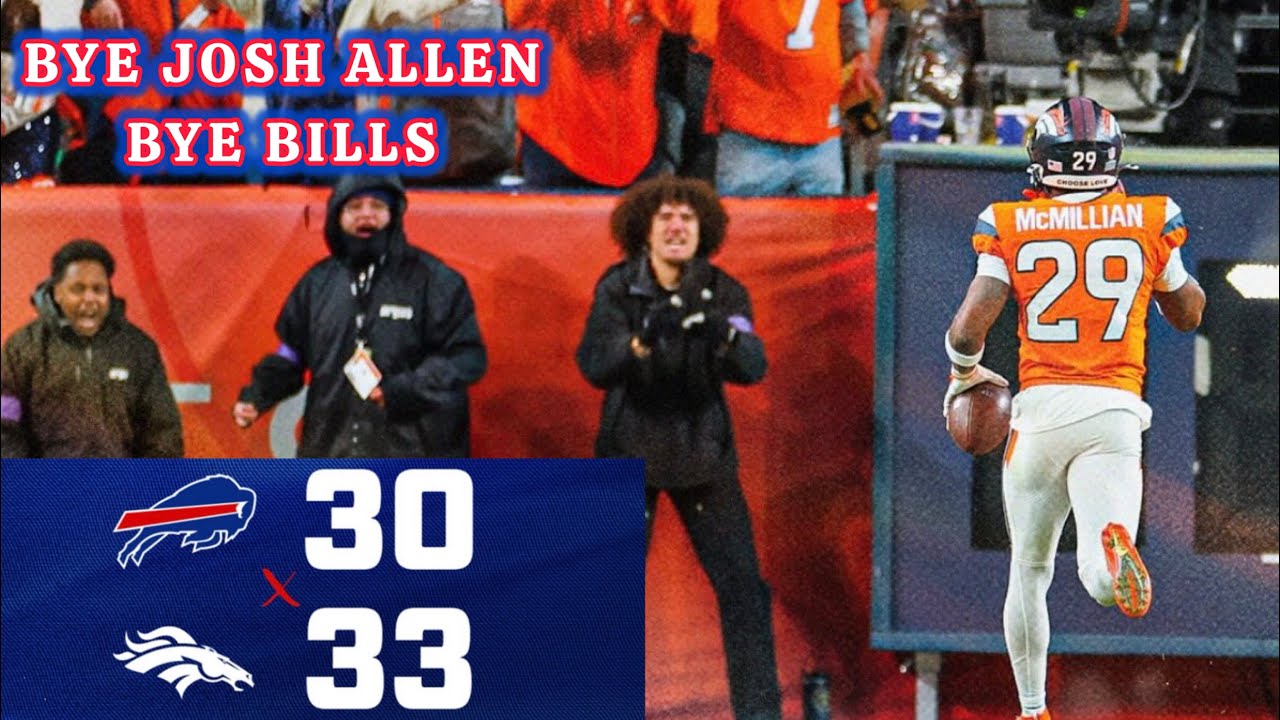 DENVER ELIMINA A JOSH ALLEN Y A BUFFALO, ¿QUÉ SIGUE POR DELANTE? 