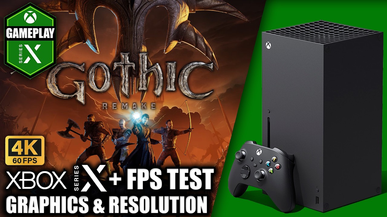 Gothic 1 Remake - Xbox Series X Gameplay + FPS Test