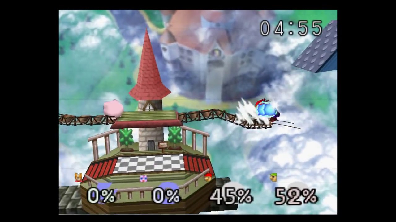 スマブラ６４ ~ Fox 1P Mode Very Hard (TAS)