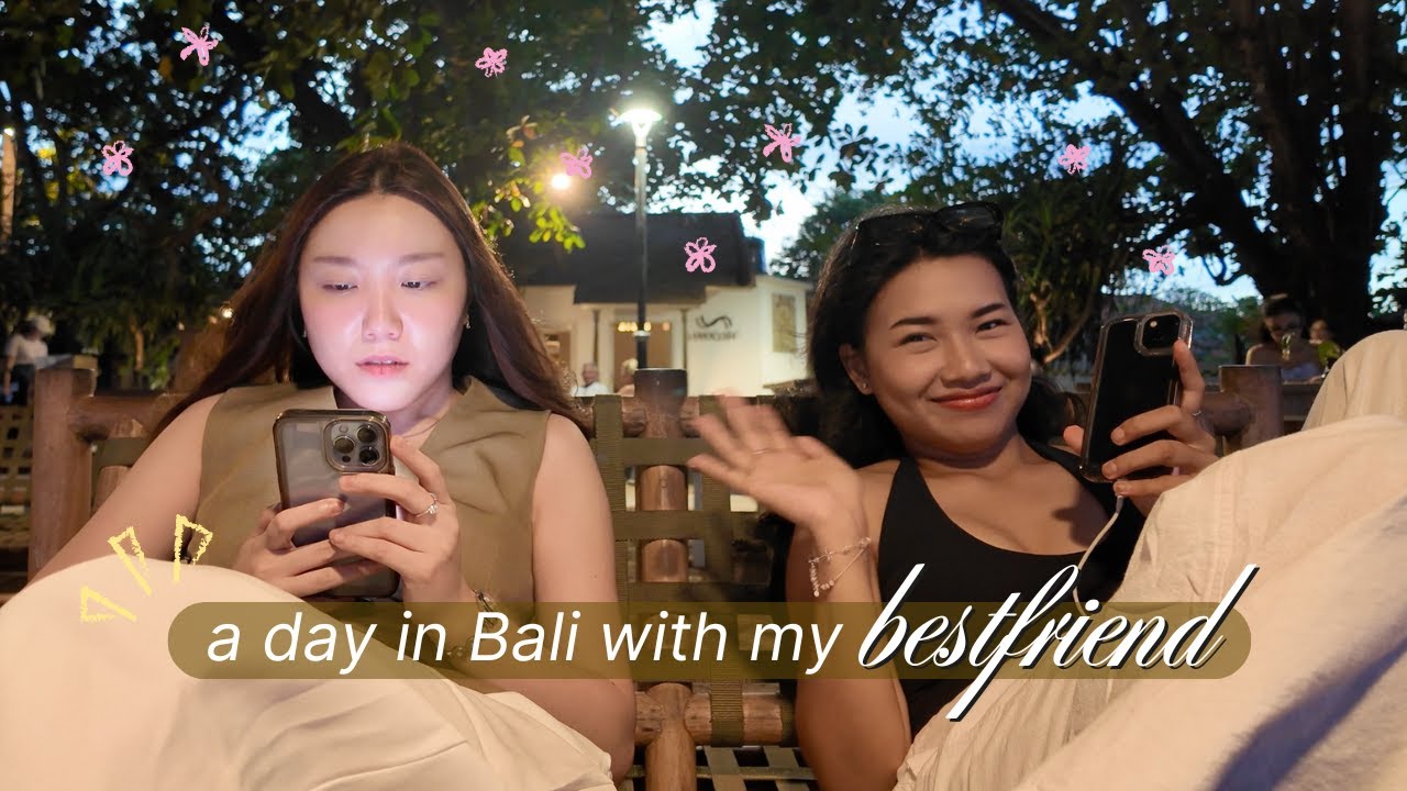 SPEND A DAY IN BALI WITH MY BESTFRIEND!! (AGAIN) + take a quick peek of what's in my bag 👀