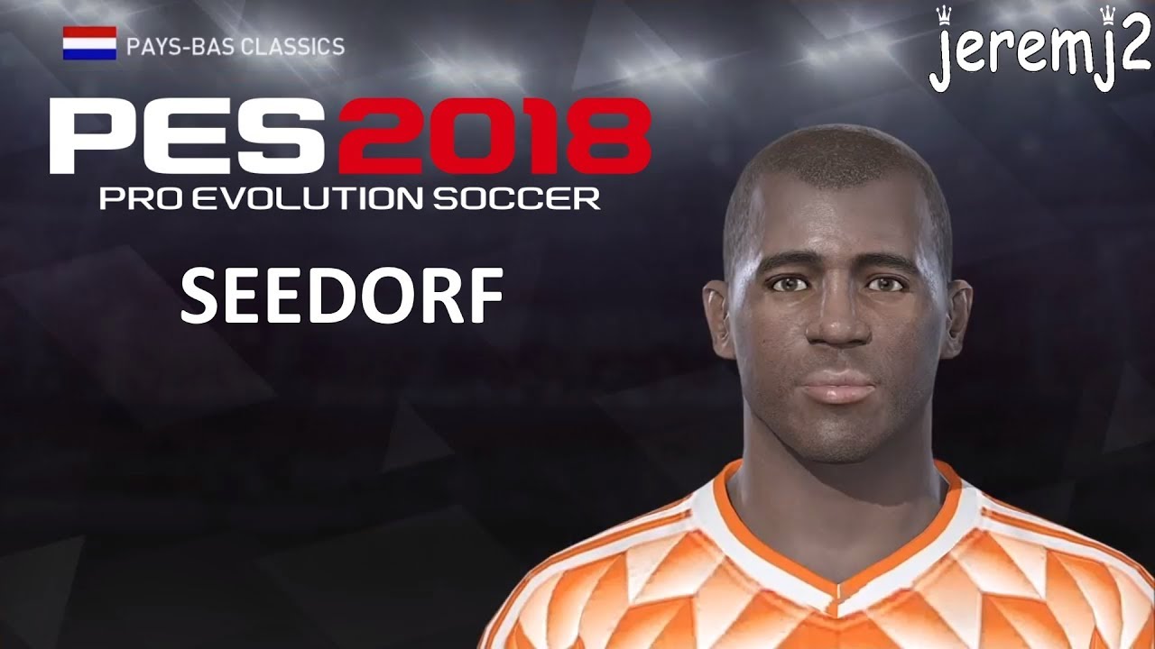 C. SEEDORF Face + stats edit PES 2018 ou 2019 (Pays-Bas Classics)