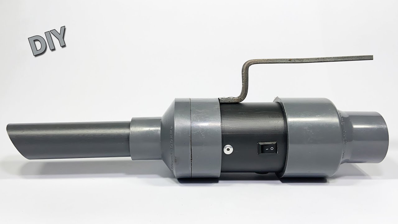 How to Make a Vacuum Cleaner using PVC Pipe – Simple DIY