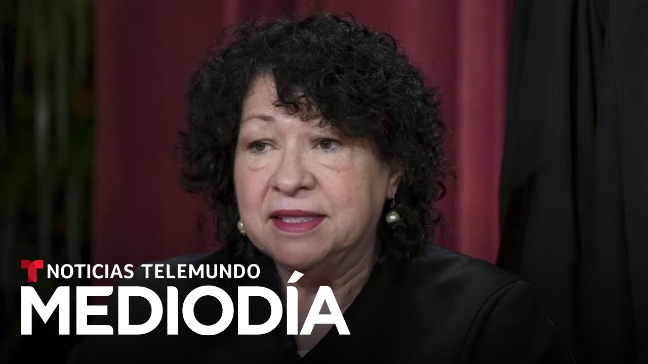 Jueza Sotomayor invita a los abogados de todo el país a “levantarse y luchar” | Noticias Telemundo