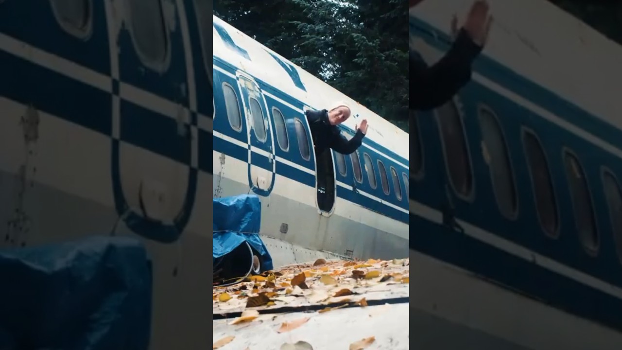 Ce mec vit dans un Boeing 727 !! #trucdeouf #boeing727