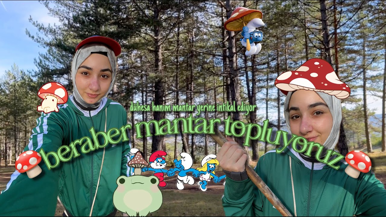 mantar toplamaya intikal ettik🍄👍🏻