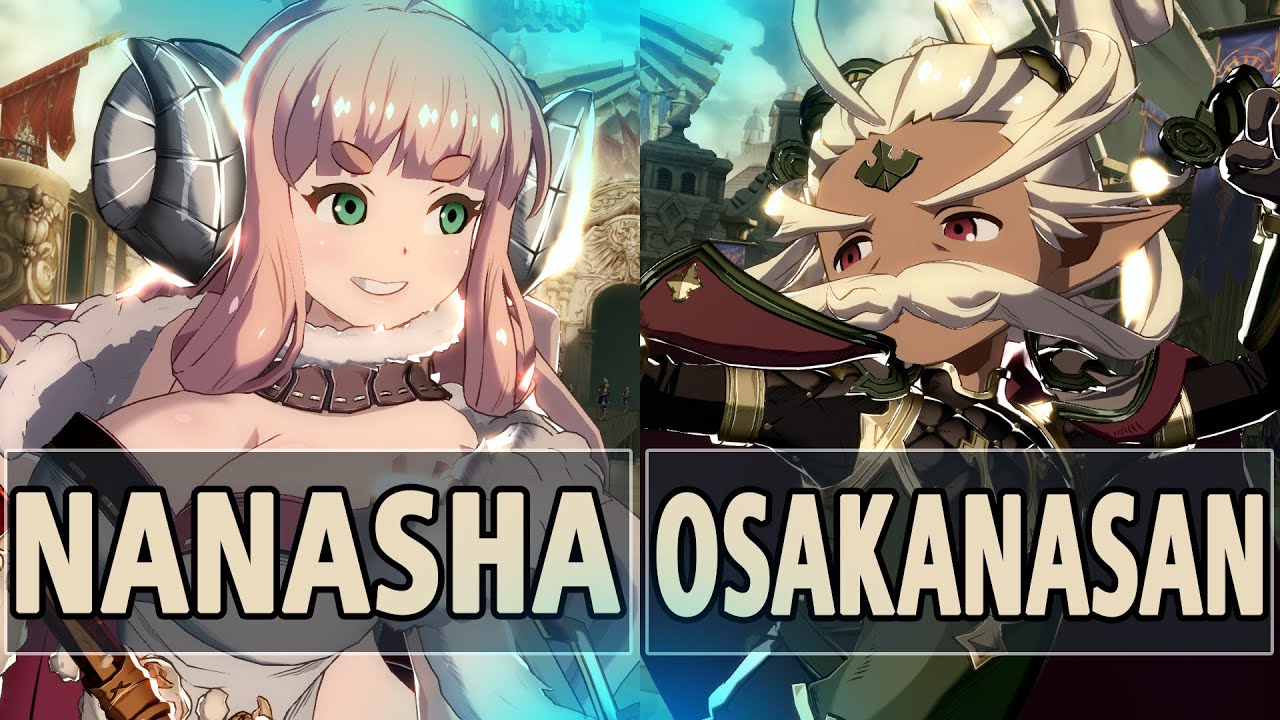 GBVSR:🔥Nanasha (Anila) Vs Osakanasan (Anre)🔥| High Level Gameplay.