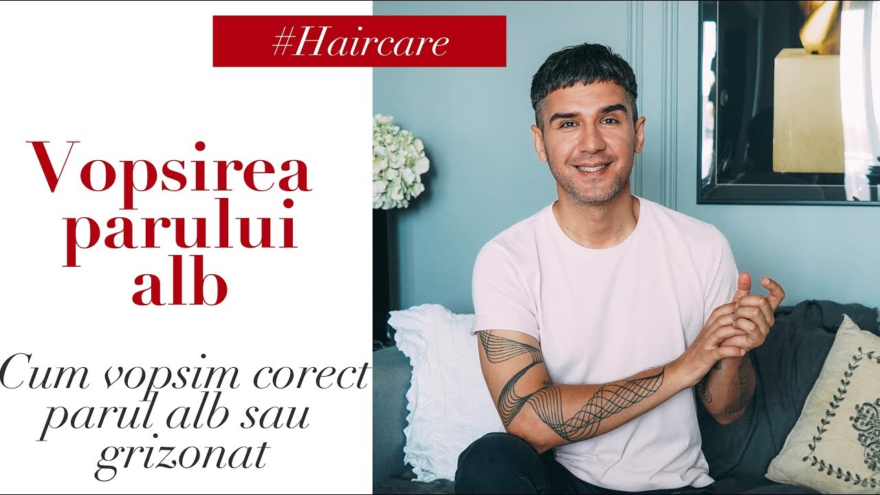 Vopsirea parului alb