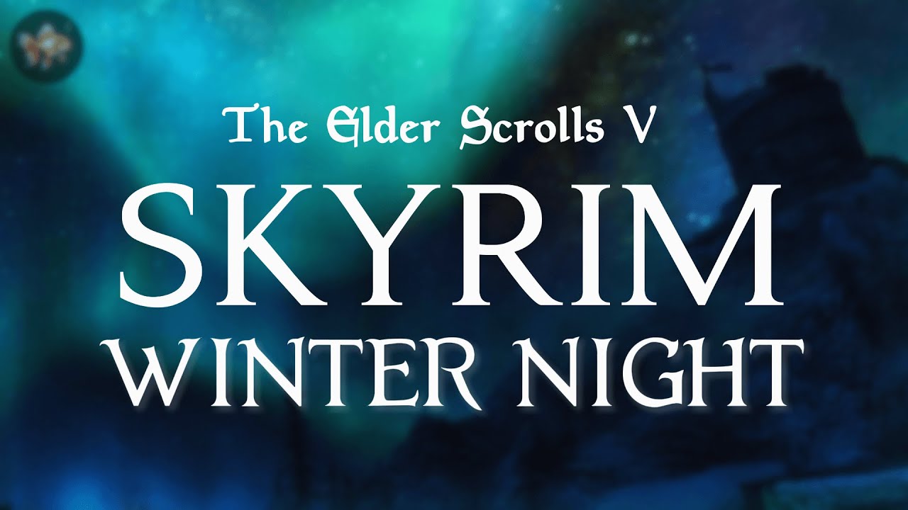 Cold Light Across Skyrim's Skies | Music & Ambience