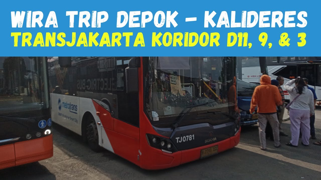 TIPS Tercepat Terminal Depok - Terminal Kalideres || TransJakarta Koridor D11 - 9 - 3