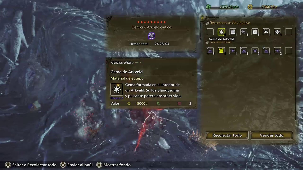 Jugando Monster Hunter Wild