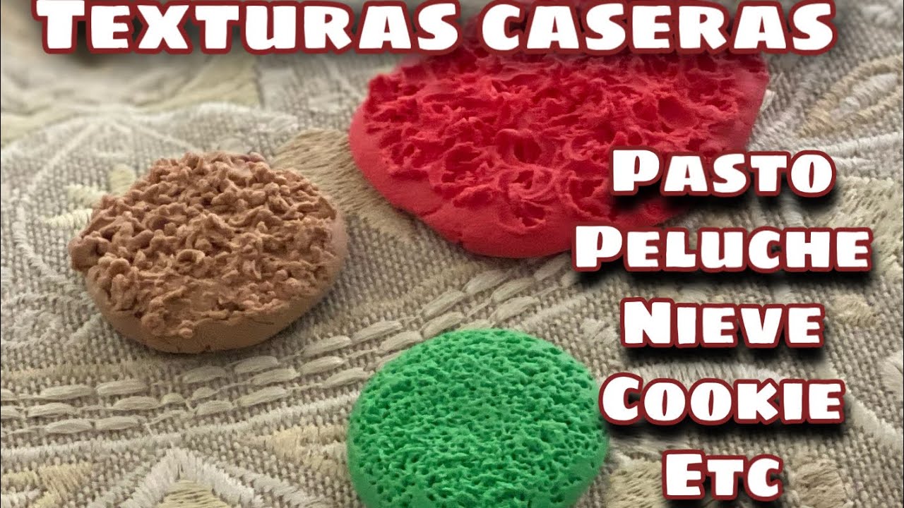 COMO IMITAR TEXTURA PASTO/ PELO DE ANIMAL / CESPED / EFECTO PAN EN PORCELANA FRIA VIDEOTIP 1