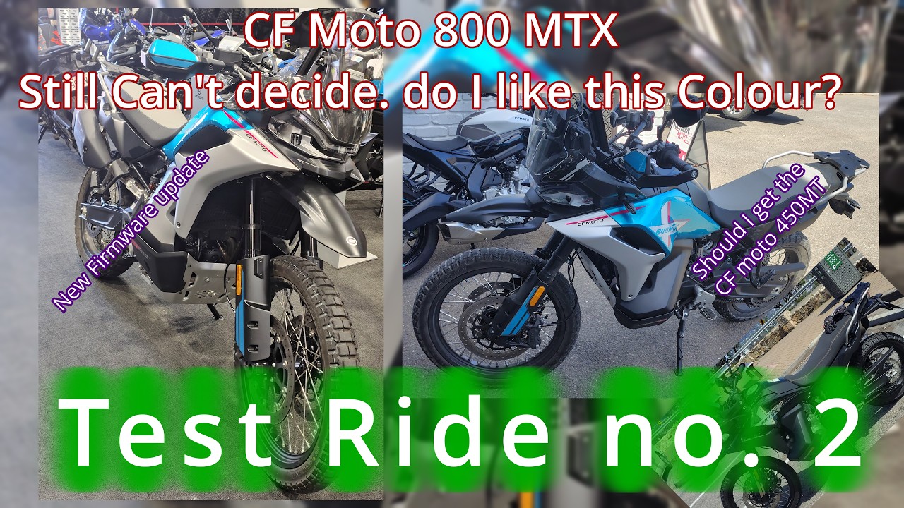 CF Moto 800 MTX Test Ride this or the CF Moto 1000 MTX Part 2
