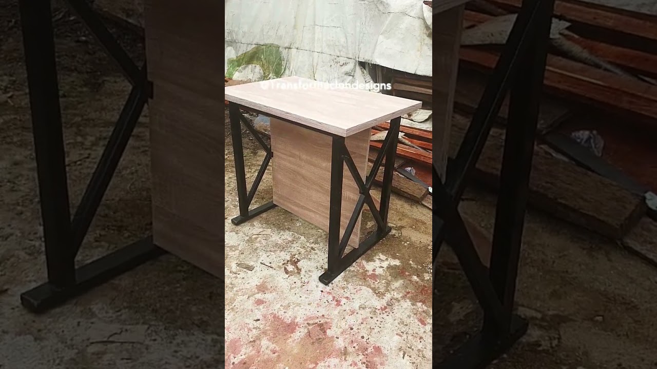 Office Ergonomics:We designed this adjustable office desk, can be used sitted/standing