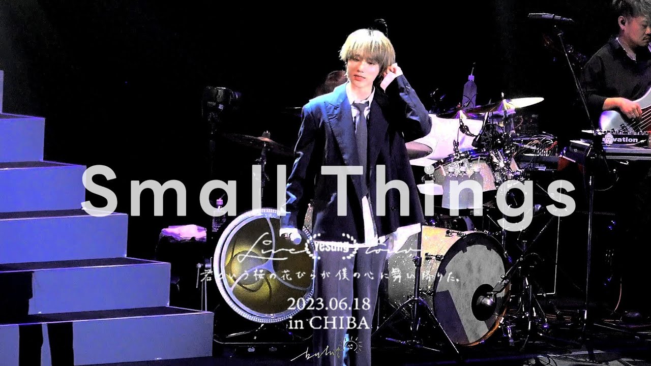 230618 예성 YESUNG Small Things @ YESUNG LIVE TOUR 『君という桜の花びらが僕の心に舞い降りた。』 day2