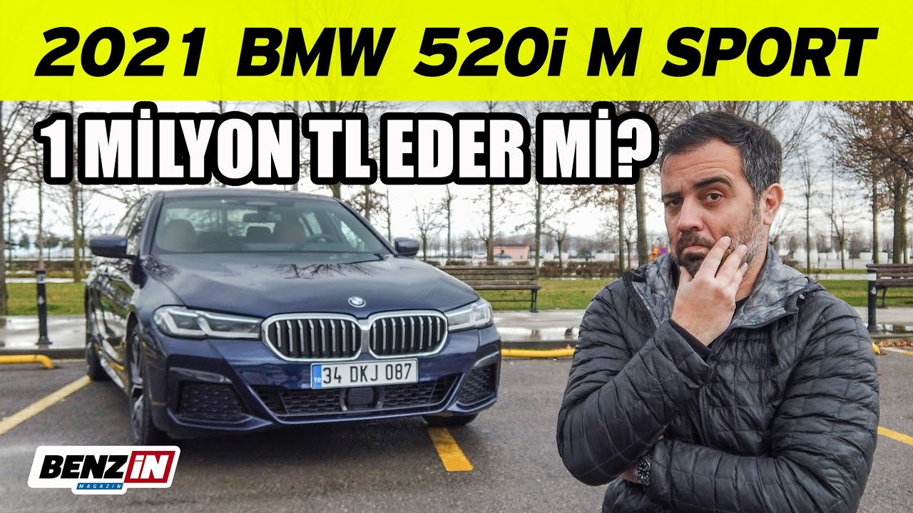 BMW 520i M Sport test sürüşü 2021 | 1 milyon TL 'ye değer mi?