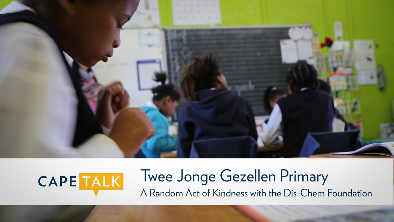 Twee Jonge Gezellen Primary School - A Random Act of Kindness with the Dis-Chem Foundation
