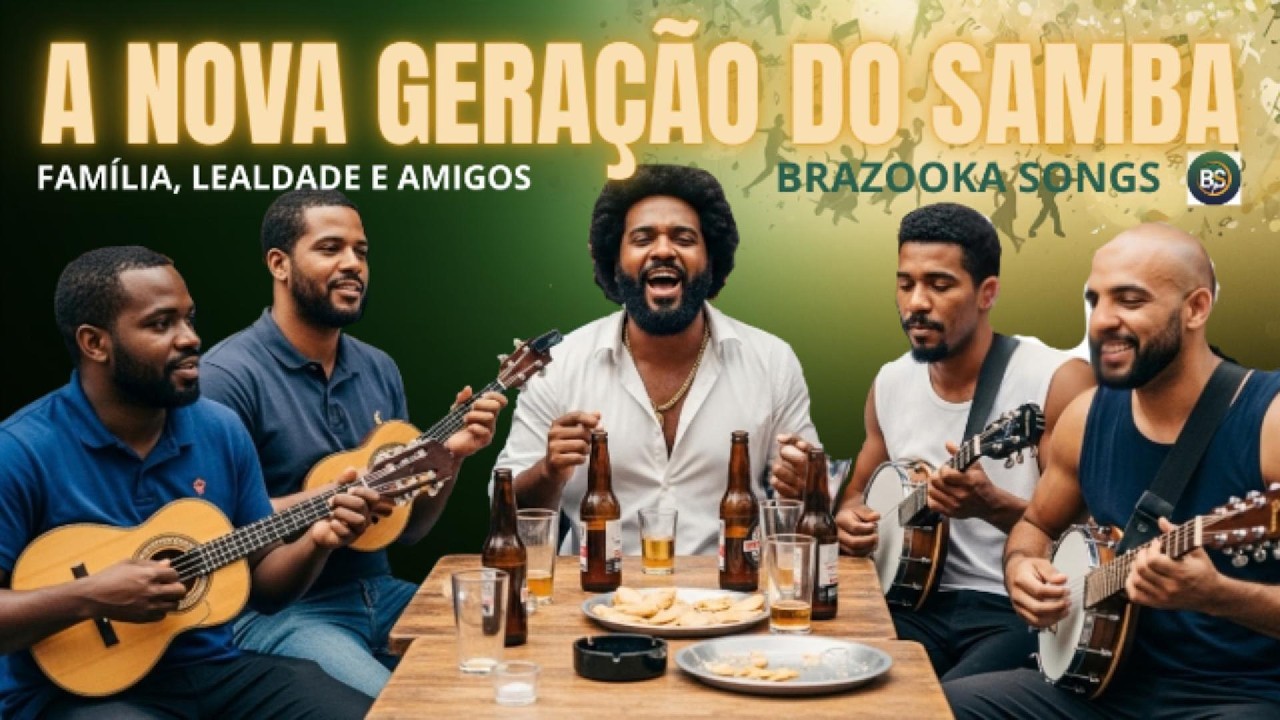 Samba Novo | Mix #04 | A Nova Geração | Sambas para Família e Amigos