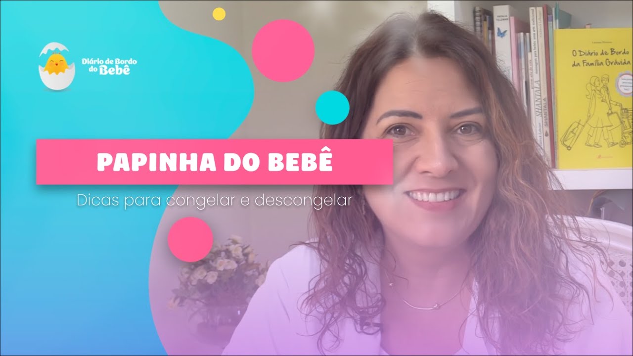 Comida do bebê: Dicas para congelar e descongelar