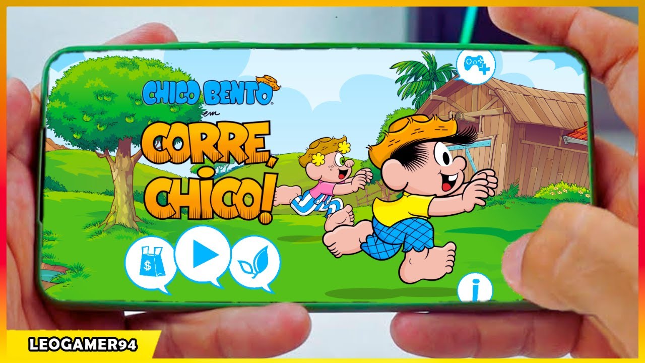 CORRE CHICO! Jogo Muito Divertido Do CHICO BENTO Leve e Offline Para Android