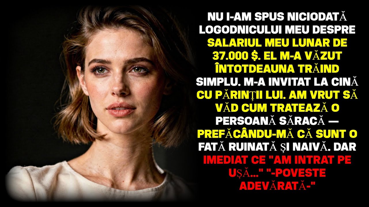 Am pretins că sunt o fată săracă și naivă când am întâlnit familia logodnicului — S-a dovedit că...