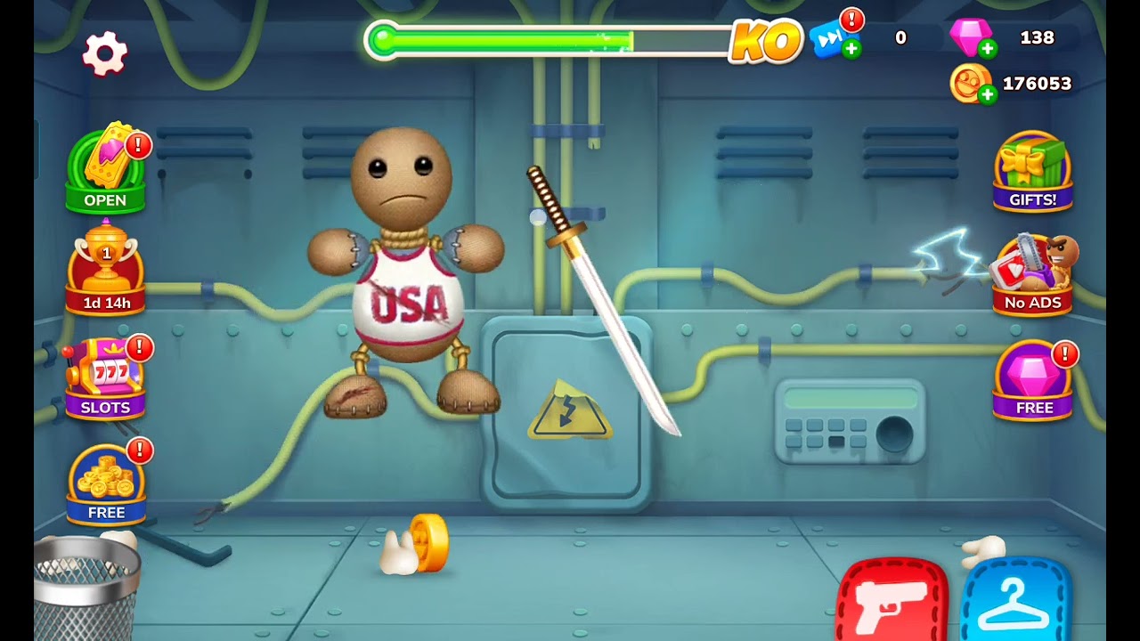 Kick the Buddy | Katana Fails Buddy | 066 | 66% | Pt.LXVI