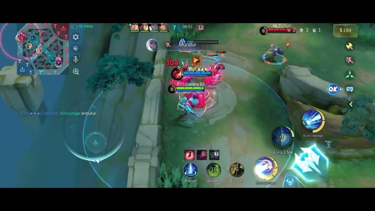 Layla VS Hanabi & Kimmi 😁👍
