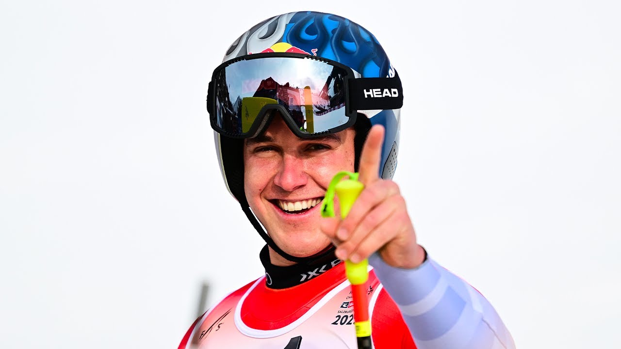 MONDIAUX DE SAALBACH - Franjo von Allmen champion du monde de la descente, Marco Odermatt 5ème