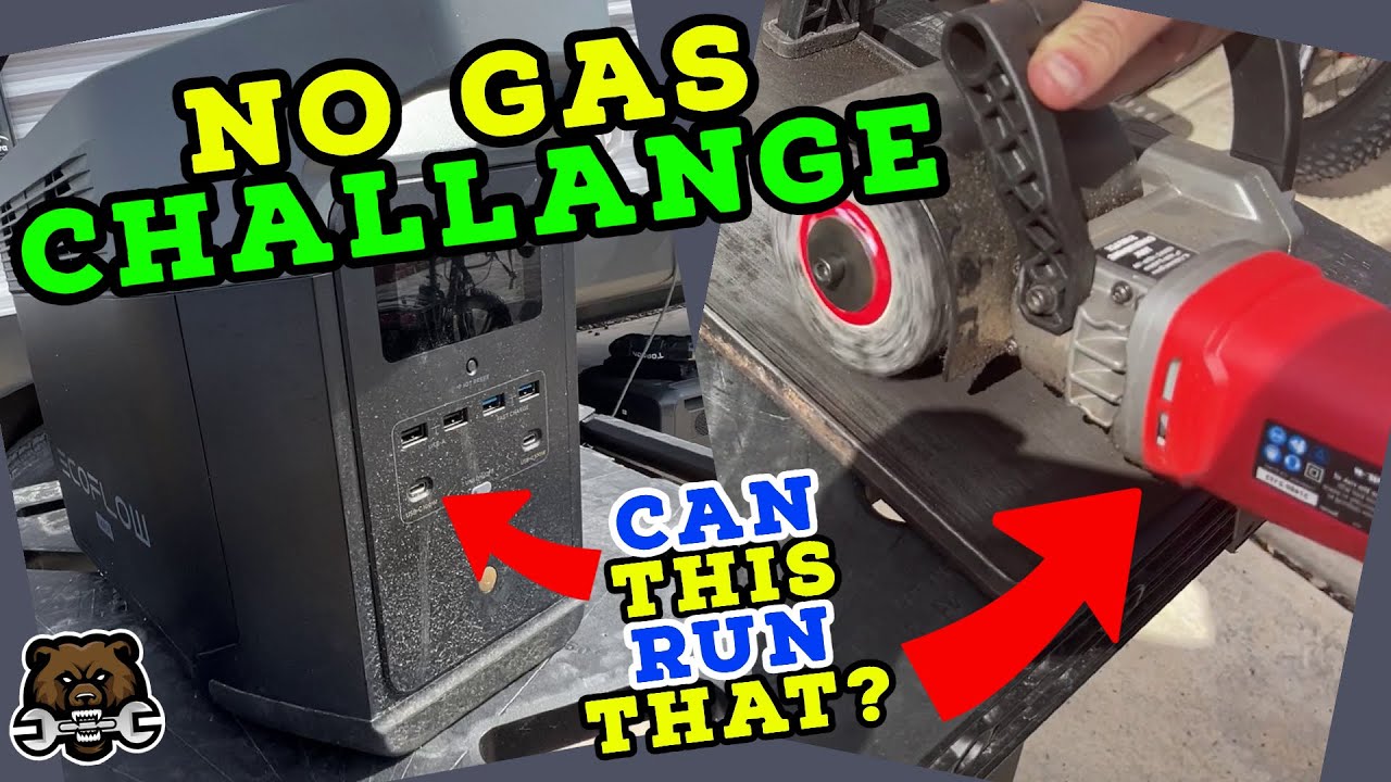 Can a Power Station Run Power Tools? EcoFlow Delta Max