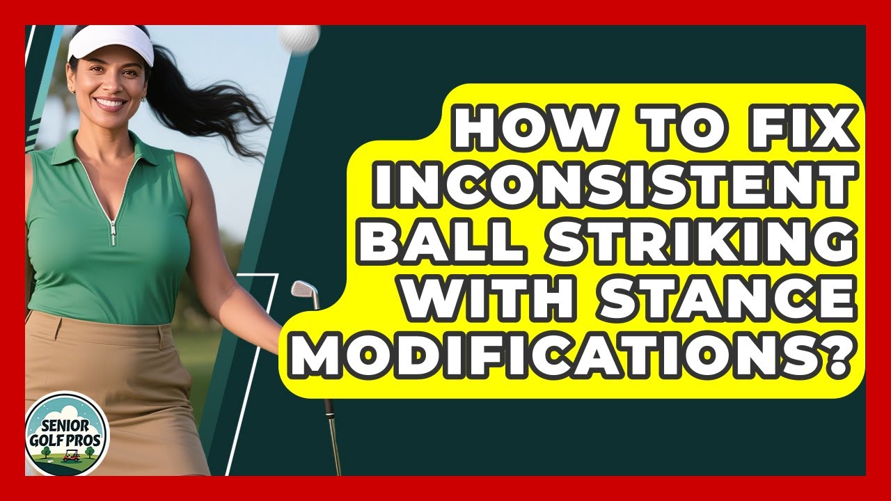 How To Fix Inconsistent Ball Striking With Stance Modifications? - Senior Golf Pros