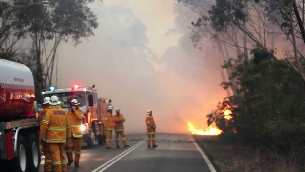 Towlers Bay Bushfire - RAW Vision (HD)