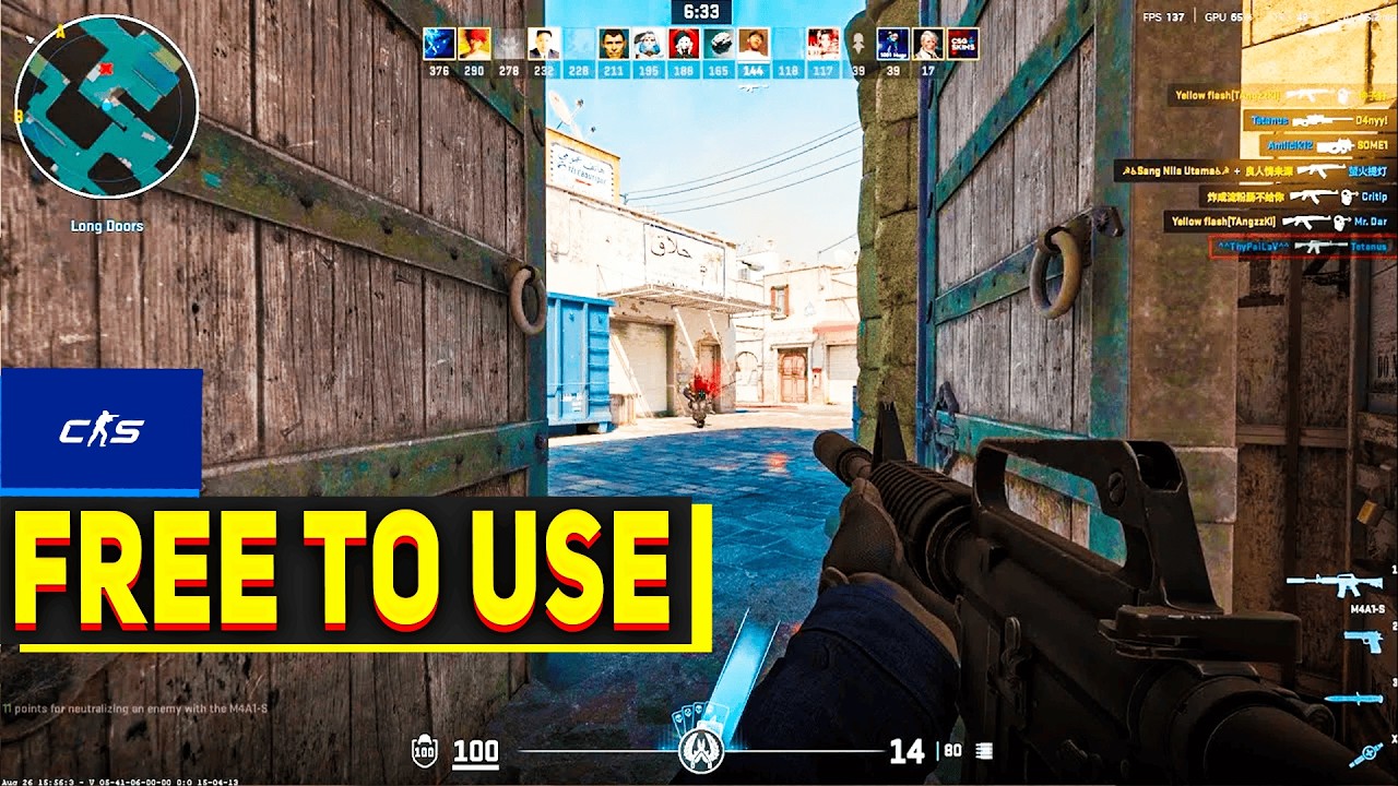 CS 2 - FREE TO USE GAMEPLAY | No copyright gameplay