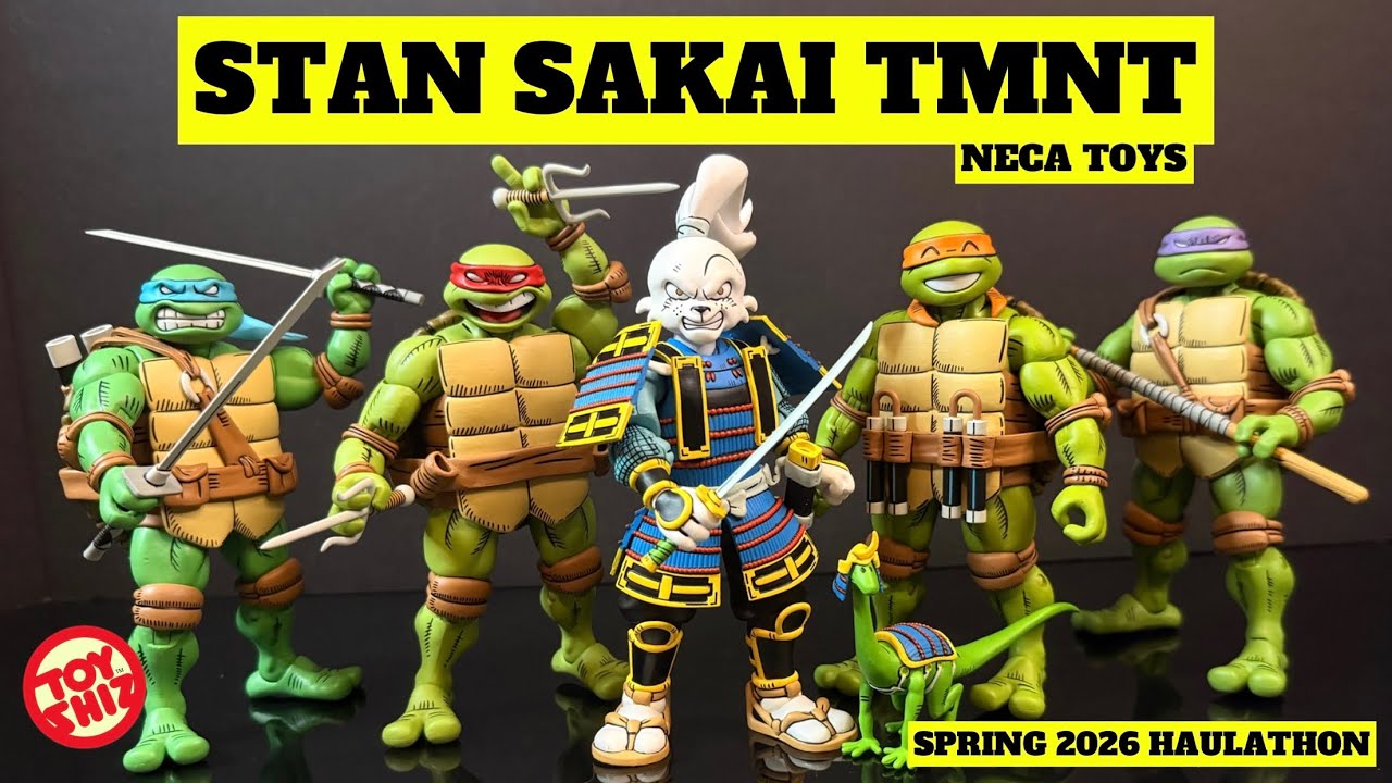 2026 STAN SAKAI TMNT x USAGI YOJIMBO | NECA Toys
