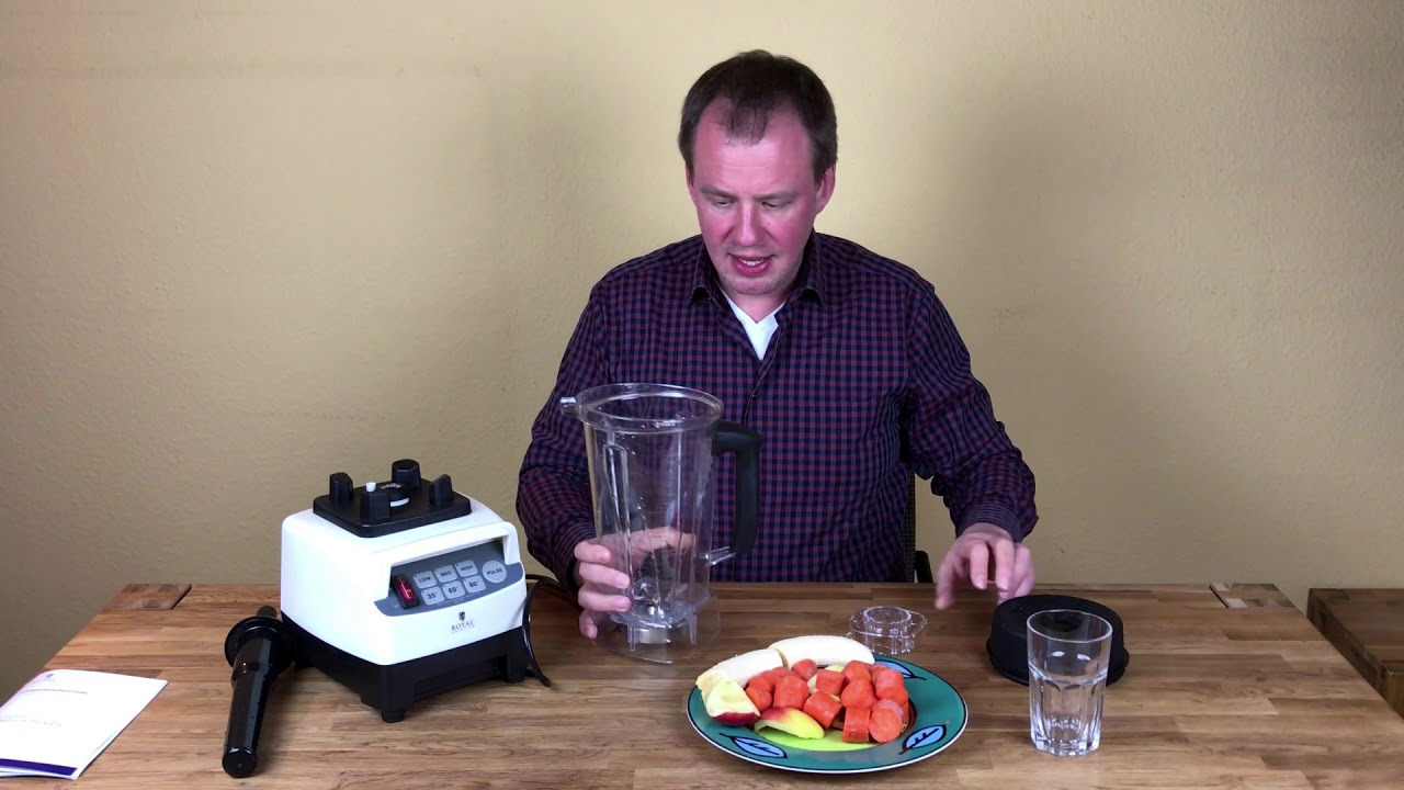 ᐅTestbericht: Standmixer (Hochleistungsmixer Katana) von Royal Catering inkl. Praxisbericht