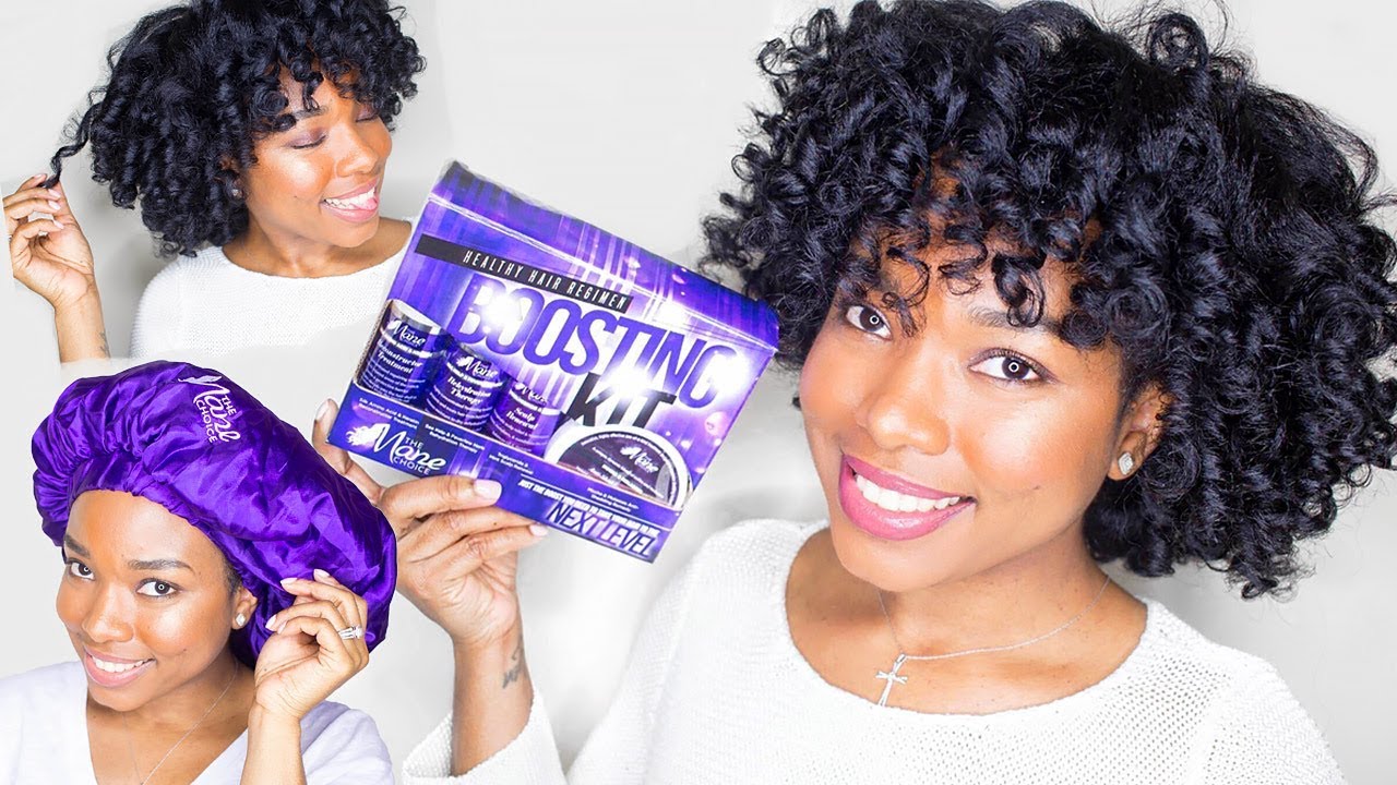 Bringing My Hair to LIFE w/ The Mane Choice Boosting Kit! 💜