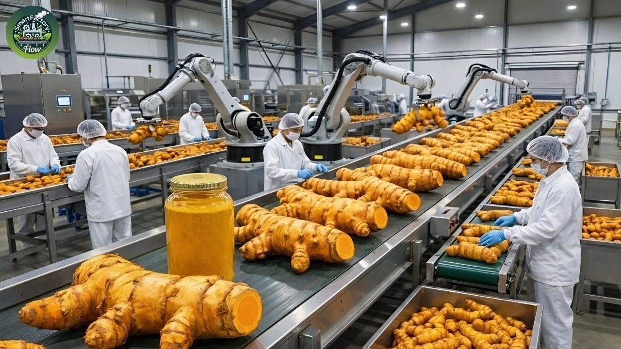 Inside the Turmeric Factory Producing the World’s Highest Curcumin Powder