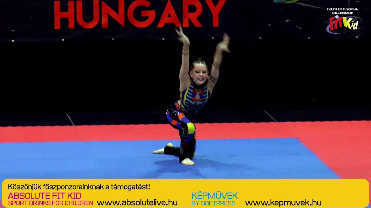 XVII. Fit Kid European Championships Individual finalist Carla Duffy Ireland