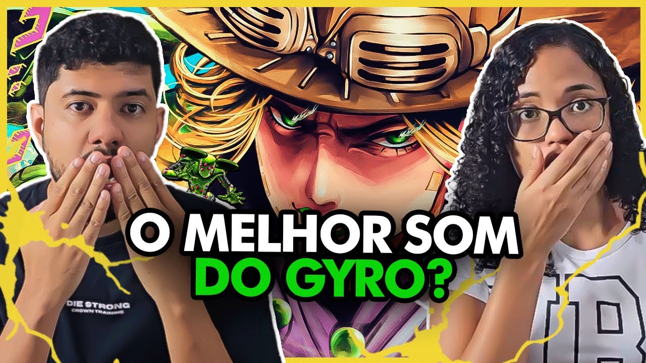 REACT | WLO - Anistia [ Jojo Bizarre Adventure/ Gyro ] | Caçadores React