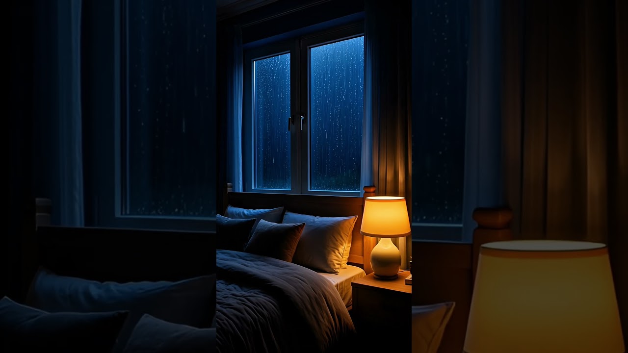 Soft Thunder & Heavy Rain 🌧 Calm Your Mind Tonight