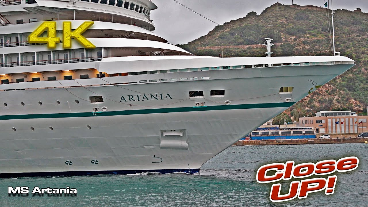 MS Artania docking  (Cartagena 2022)