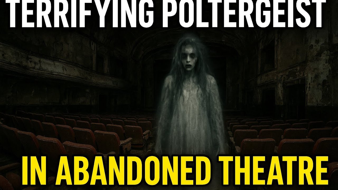 Terrifying Poltergeist in Abandoned Haunted Theatre
