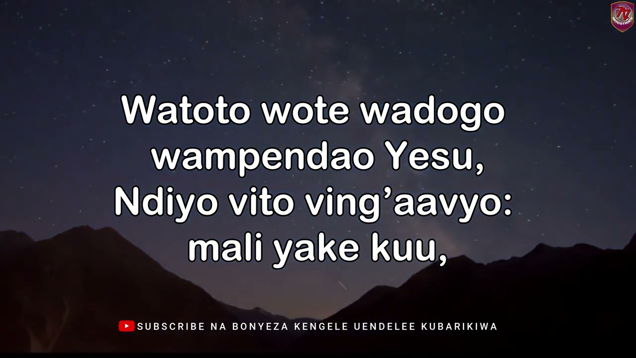 Kitambo Bwana yuaja (Vito vya thamani). Nyimbo za Kristo No:196
