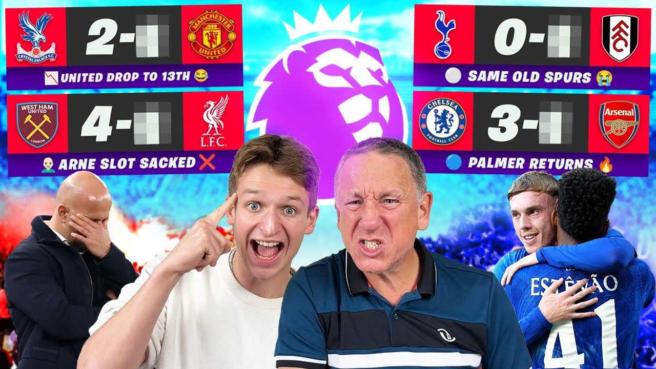 Our Premier League Week 13 Prediction