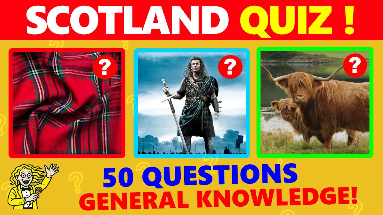 How much do you know about Scotland? 🌟 General Knowledge Quiz [KID-FRIENDLY]