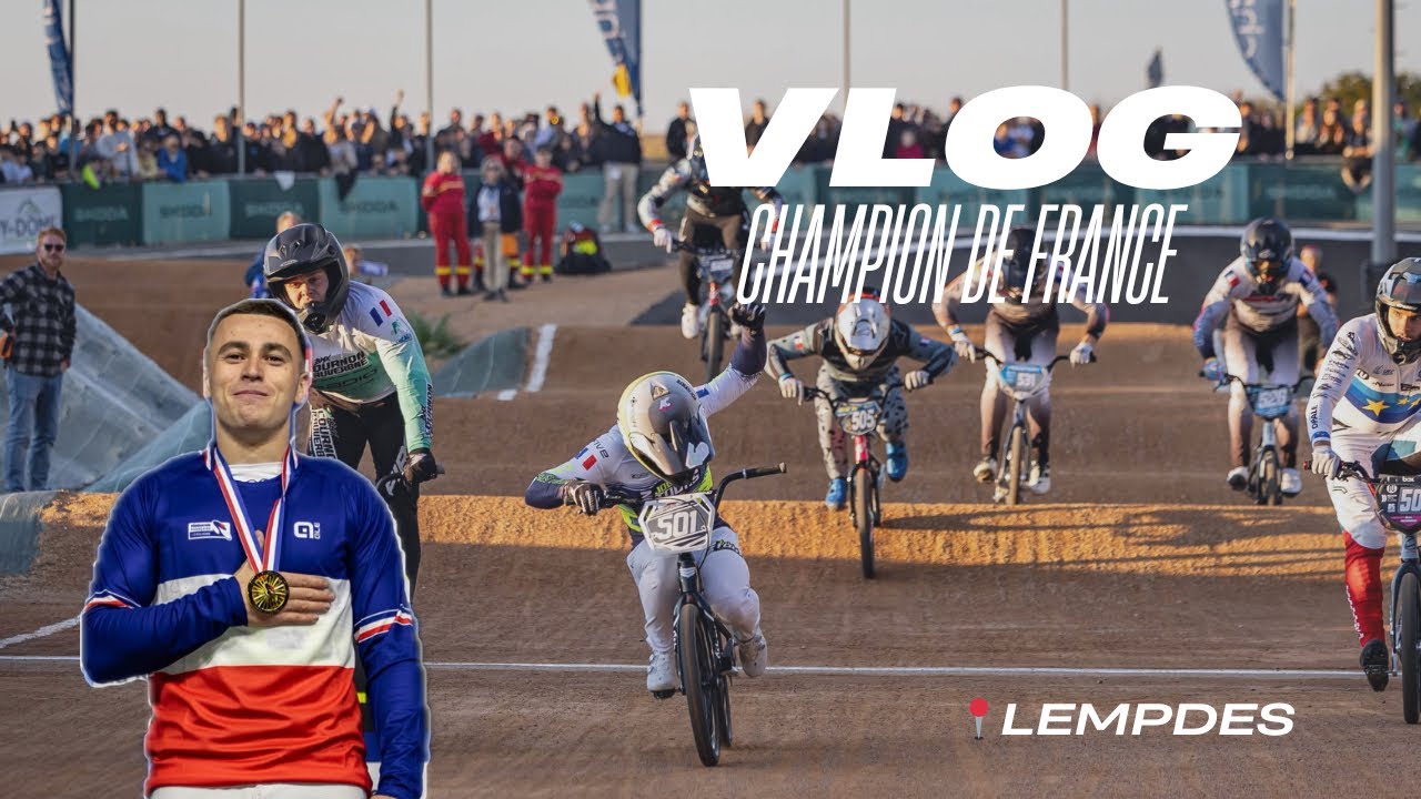CHAMPION DE FRANCE U23 BMX - LEMPDES
