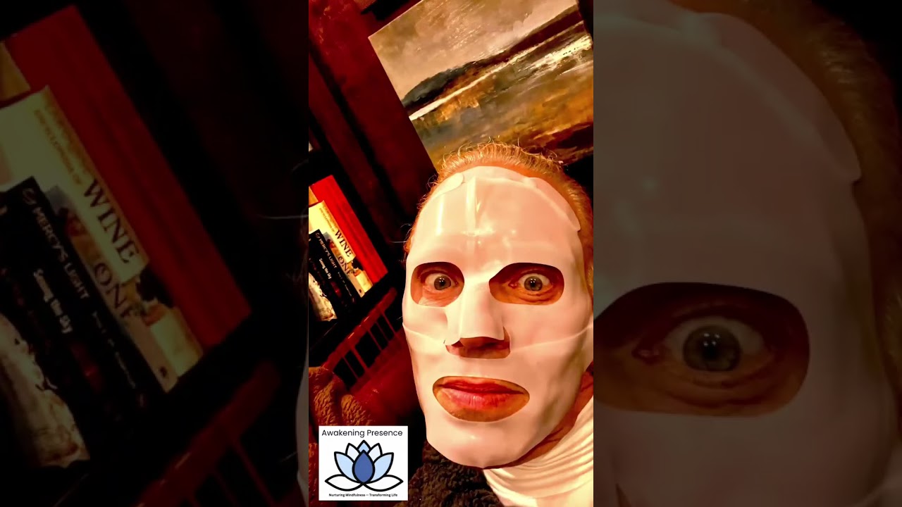 Reviewing Korean Glass Face Mask trend.  #MyAwakeningPresence #Quasi #Wellness #LifeBalance 