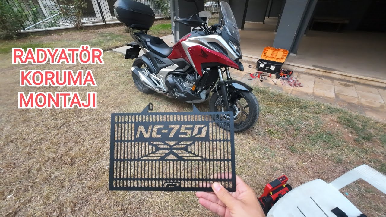 RADYATÖR KORUMA MONTAJI NASIL YAPILIR? NC750X 2024