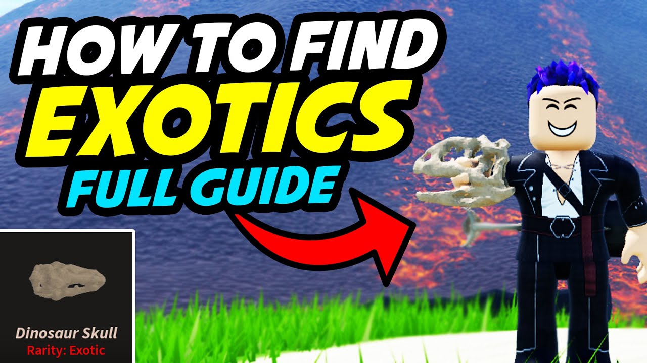 How to find EXOTIC ITEMS in Prospecting! (Full Guide)